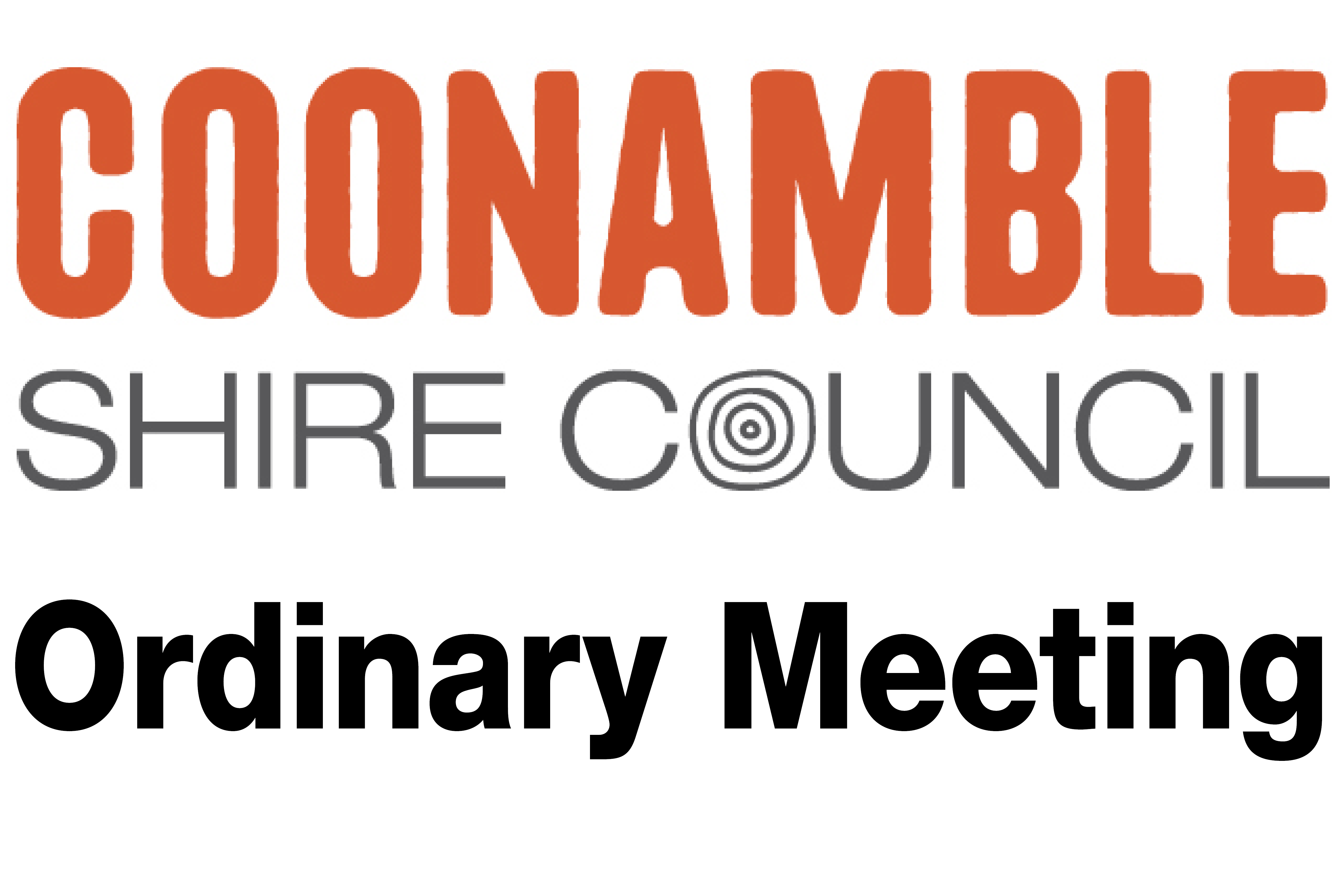 Ordinary Meeting of Coonamble Shire Council (in Coonamble)